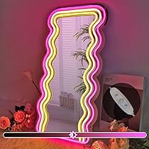 鏡　ネオンサイン　ミラー　発色抜群✨ 61dJ+5JrNJL._AC_UL210_SR210,